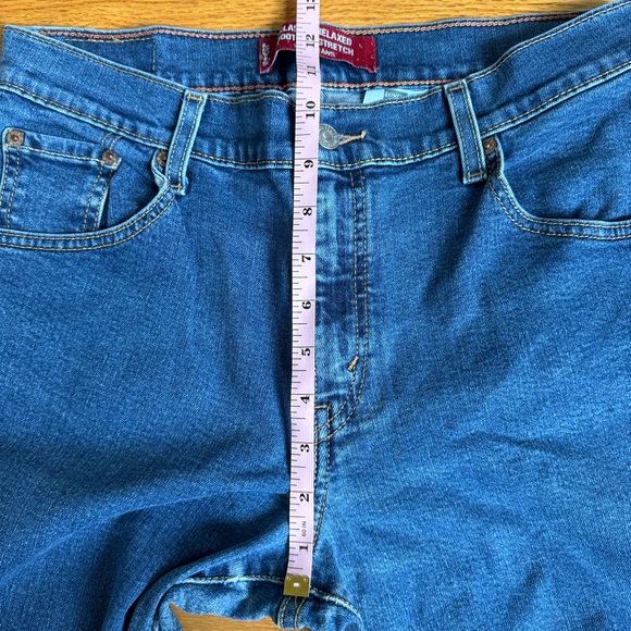 Levi's Vintage Jeans Women’s 10L Blue Denim 550 Classic Relaxed Boot Cut Stretch - Picture 6 of 11